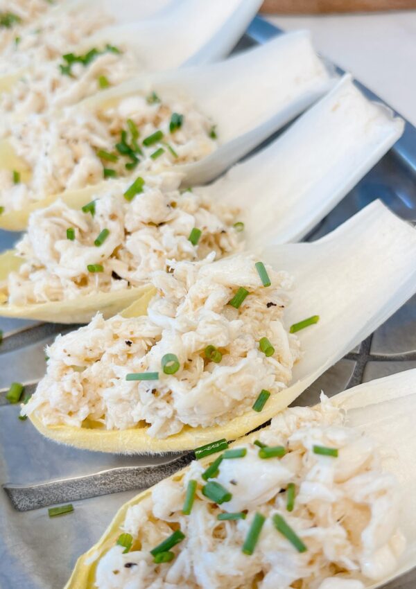 endive with crab