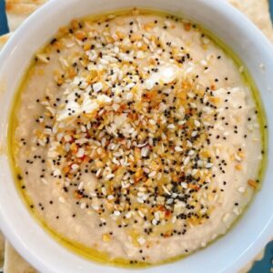 everything bagel hummus