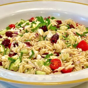 Mediterranean pasta salad