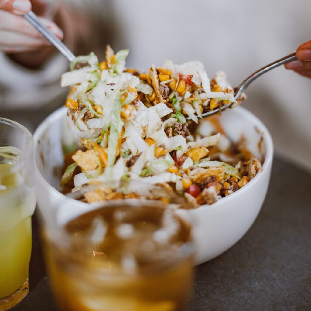 Thai chicken bowl