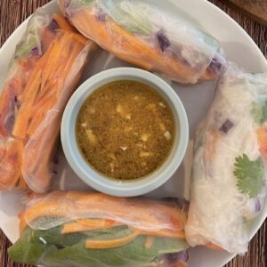 rice paper spring rolls