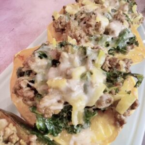 stuffed acorn squash