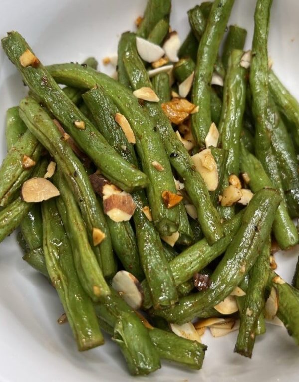 Oven Baked String Beans (Maple and Garlic)