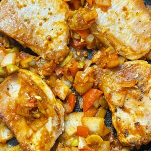 dominican style pork chops